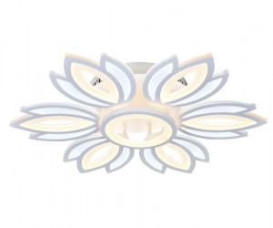 FA456/6+1 WH белый 132W 3000K/6400K D640*110 (Без ПДУ)