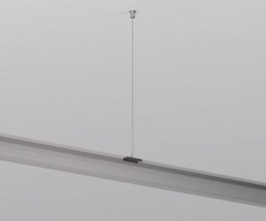 TR2126-BK Механический подвес для трека SMART BASE, IP20, 1.5м, черный, алюминий