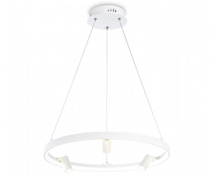 FL5281/1+3 WH белый 50W 3000K/4200K/6400K+4200K D500*1200 (ПДУ ИК)