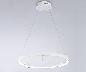 FL5281/1+3 WH белый 50W 3000K/4200K/6400K+4200K D500*1200 (ПДУ ИК)