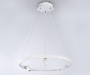 FL5281/1+3 WH белый 50W 3000K/4200K/6400K+4200K D500*1200 (ПДУ ИК)