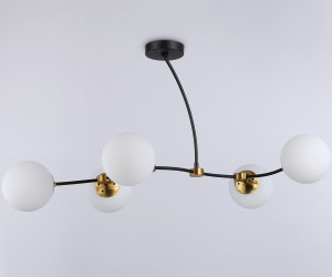 TR2548/5 BK/SB черный/бронза E27/5 max 60W 950*600*450