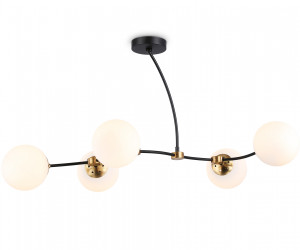 TR2548/5 BK/SB черный/бронза E27/5 max 60W 950*600*450