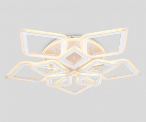 FA8914/5+5 WH/CH белый/хром 193W 3000K-6400K 770*740*120 (ПДУ РАДИО 2.4G)