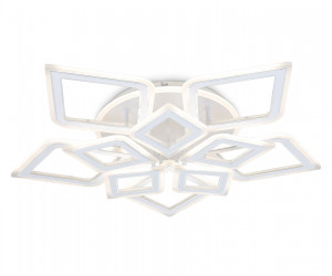 FA8914/5+5 WH/CH белый/хром 193W 3000K-6400K 770*740*120 (ПДУ РАДИО 2.4G)