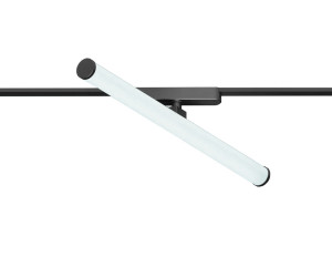 DK5355-BK Светильник для трека Air, серия Ray 4000 со светодиодом, L500*W35*H79mm,?33, 48V DC, 12W, RA?90, 120°, 4000K, IP20, черный, алюминий