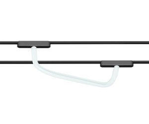 DK5357-BK Светильник для трека Air, серия Ray 4000 со светодиодом, ?22*L1000MM, 48V DC, 12W, RA?90, 360°, 4000K, IP20, черный, алюминий