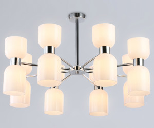 LH56085/16 СH/FR хром/белый матовый E14*16 max 40W D860*510