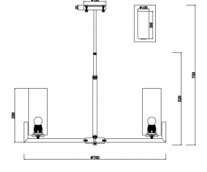 Люстра Maytoni MOD089PL-08BS
