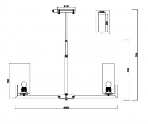 Люстра Maytoni MOD089PL-10BS