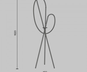 Напольный светильник (торшер) Maytoni MOD369FL-L36BS3K