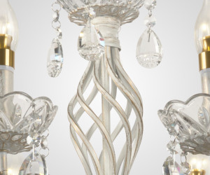 Подвесная люстра P6797-8 WT+GD 000024278