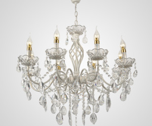 Подвесная люстра P6797-8 WT+GD 000024278