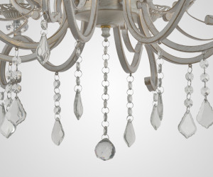 Подвесная люстра P9680-8 WT+GD 000024294