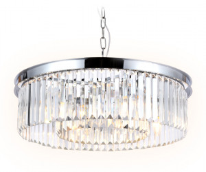 TR5096/8 CH/CL хром/прозрачный E14/8 max 40W D600*760