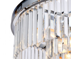 TR5096/8 CH/CL хром/прозрачный E14/8 max 40W D600*760