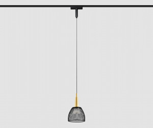 GV1656 BK/GD черный/золото IP20 9W 4200K 48V 24° D115*1500