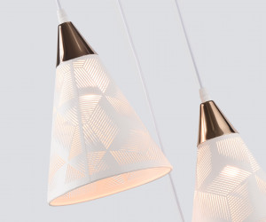 TR8433/3 WH/FGD белый/золото E27/3 max 40W D360*800