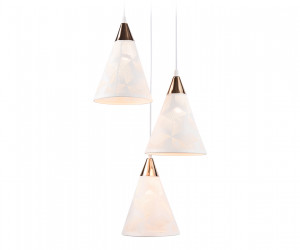 TR8433/3 WH/FGD белый/золото E27/3 max 40W D360*800