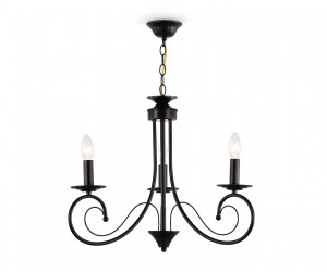 TR9606/3 BK черный E14/3 max 40W D560*650