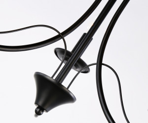 TR9606/3 BK черный E14/3 max 40W D560*650