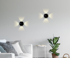 FW135 BK/S черный/песок LED 4200K 12W D100*100