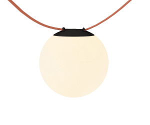 DK5550-BK Cветильник для трека-ремня Belty, серия Orb, со светодиодом, D150*H147мм, 48V DC, 10W, RA90, 120°, 4000K, IP20, белый, акрил