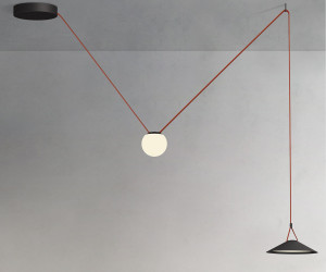 DK5564-BK Cветильник для трека-ремня Belty, серия Flow, со светодиодом, D300*H71мм, 48V DC, 20W, RA90, 120°, 4000K, IP20, черный, алюминий