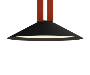 DK5564-BK Cветильник для трека-ремня Belty, серия Flow, со светодиодом, D300*H71мм, 48V DC, 20W, RA90, 120°, 4000K, IP20, черный, алюминий