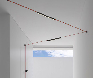 DK5576-BK Cветильник для трека-ремня Belty, серия Linear, со светодиодом, L642*W40*H45мм, 48V DC, 24W, RA90, 120°, 4000K, IP20, черный, алюминий