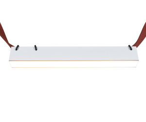 DK5574-WH Cветильник для трека-ремня Belty, серия Linear, со светодиодом, L323*W40*H45мм, 48V DC, 12W, RA90, 120°, 4000K, IP20, белый, алюминий