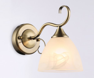 TR3048 SB/FR бронза/белый матовый E27 max 40W 196*135*232