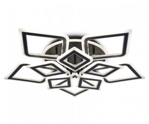 FA8915/5+5 BK/CH черный/хром 193W 3000K-6400K 770*740*120 (ПДУ РАДИО 2.4G)