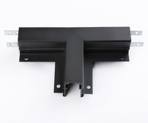 GL3356 BK черный коннектор т-образный встраиваемый 170*85*46,8