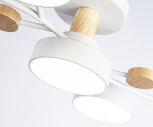 FL4834/5 WH белый 3000K-6400K 70W 830*400*160 (ПДУ ИК)