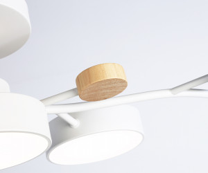 FL4834/5 WH белый 3000K-6400K 70W 830*400*160 (ПДУ ИК)