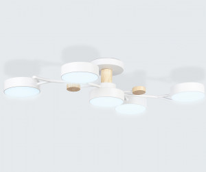 FL4834/5 WH белый 3000K-6400K 70W 830*400*160 (ПДУ ИК)