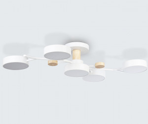 FL4834/5 WH белый 3000K-6400K 70W 830*400*160 (ПДУ ИК)