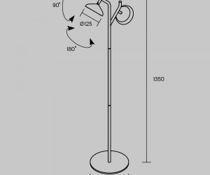 Напольный светильник (торшер) Maytoni MOD451FL-L8B3K