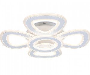 FA8925/4+1 WH/CH белый/хром 163W 3000K-6400K 590*590*120 (ПДУ РАДИО 2.4G)