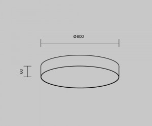 Потолочный светильник Technical C032CL-90W4K-RD-MG