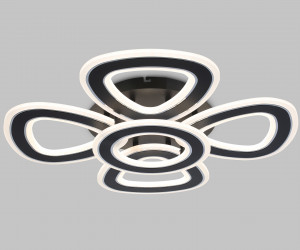 FA8926/4+1 BK/CH черный/хром 163W 3000K-6400K 590*590*120 (ПДУ РАДИО 2.4G)