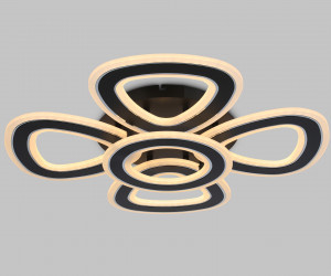 FA8926/4+1 BK/CH черный/хром 163W 3000K-6400K 590*590*120 (ПДУ РАДИО 2.4G)