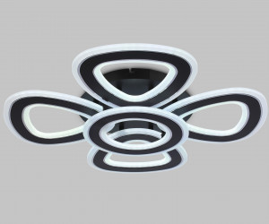 FA8926/4+1 BK/CH черный/хром 163W 3000K-6400K 590*590*120 (ПДУ РАДИО 2.4G)