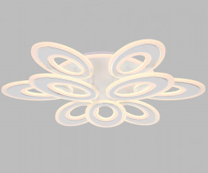 FA8933/6+3 WH/CH белый/хром 255W 3000K-6400K 740*660*120 (ПДУ РАДИО 2.4G)