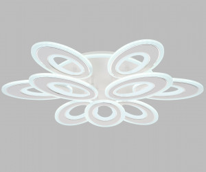 FA8933/6+3 WH/CH белый/хром 255W 3000K-6400K 740*660*120 (ПДУ РАДИО 2.4G)