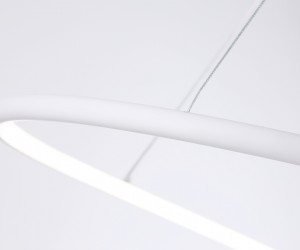 FL66299 WH белый 39W 3000K-6400K+G9 D500*1200 (ПДУ ИК)