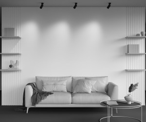 Потолочный светильник Technical C108CL-01-GU10-B