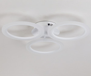 FA4052/3 WH белый 4200K/3000/6400K 51W D580*80 (ПДУ ИК)