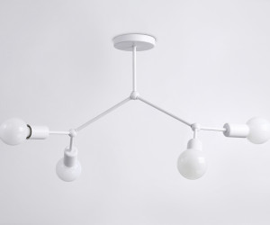 TR8031/4 WH белый E27*4 max 40W D670*440